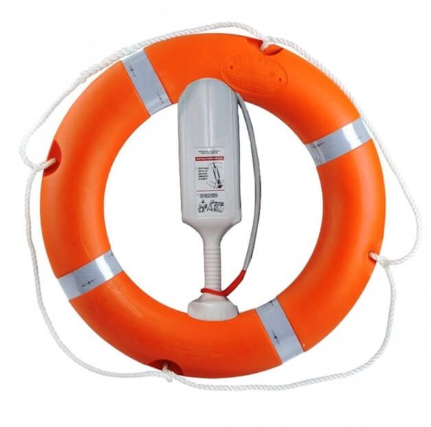 Koło Ratownicze EC-MED SOLAS 72cm 2,5kg Atest Pływalnie Kąpieliska Morze 11