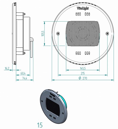 Głośnik Podwodny Do Basenu 30w 4