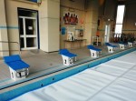 Słupek Basenowy Startowy Niski ZETA Z Belką Do Nogi Zakrocznej 26