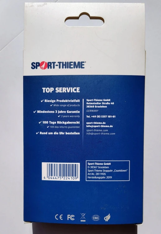 Stoper Sportowy Do Pływania Countdown 3