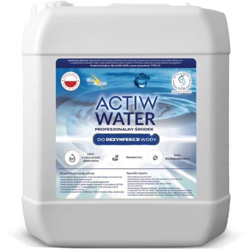 Actiw Water Do Dezynfekcji Wody I Instalacji 20L 1