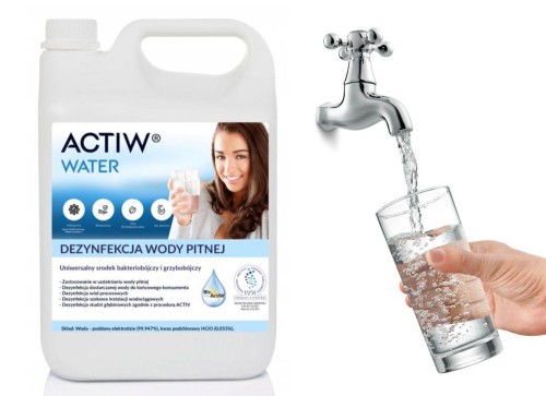 Actiw Water Do Dezynfekcji Wody I Instalacji 20L 4