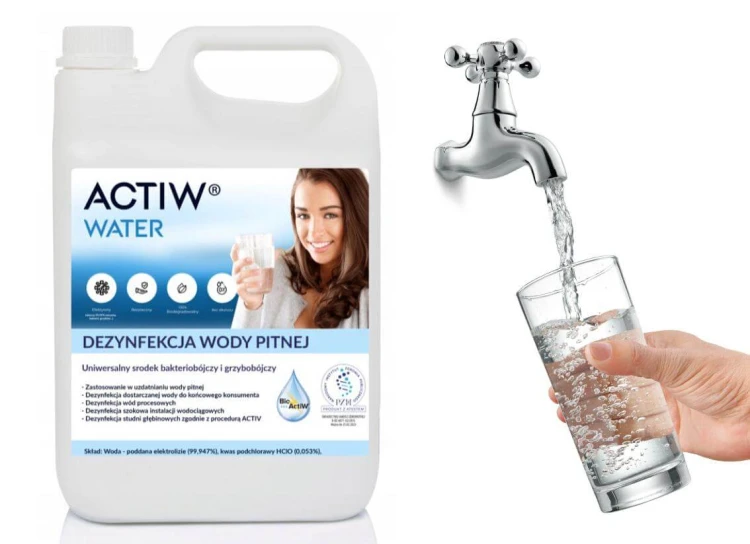 Actiw Water Do Dezynfekcji Wody I Instalacji 20L 4
