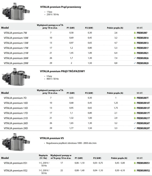 Pompa Basenowa Speck Vitalia Premium 7 M3/H WYPRZEDAŻ 4