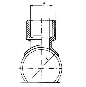 Siodło Klejone Odejście Rozgałęźnik Doklejany 3