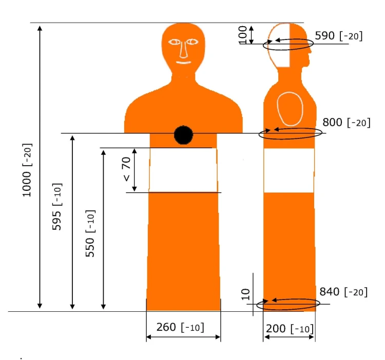 Fantom Manekin Ratowniczy Resuscytacja Pierwsza Pomoc ILS 11