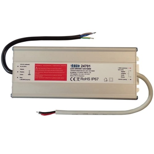 Transformator Do Żarówek Basenowych Led 100w 1