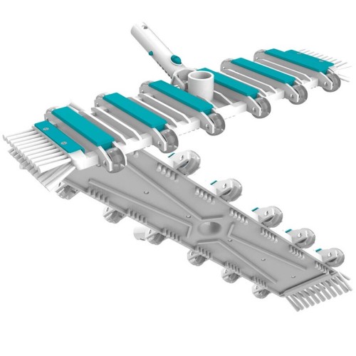 Szczotka Odkurzacz Prostokątny Na Kółkach Bayrol Premium 2