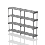 Regały Basenowe - Szafy Czteropiętrowe 40