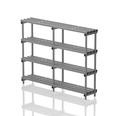 Regały Basenowe - Szafy Czteropiętrowe 40