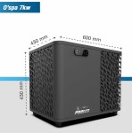 Pompa Ciepła Spawer Ospa Wanny Spa Jacuzzi Beczki Mors 8