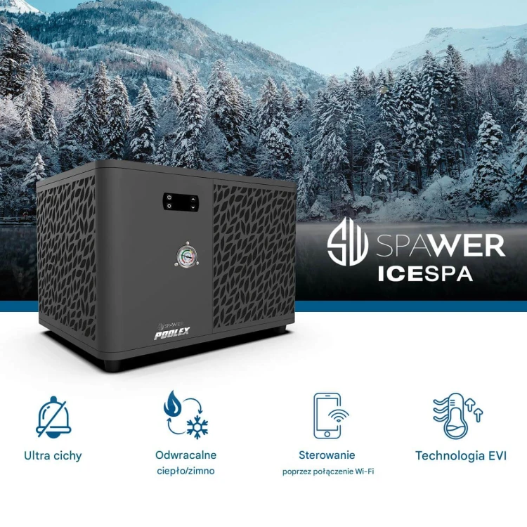 Pompa Ciepła Spawer Ice Spa Duże Wanny Jacuzzi Beczki Mors 9