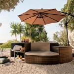Netspa Octopus Solidne Spa Ogrodowe Masaż Meble 5