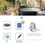 Netspa Octopus Solidne Spa Ogrodowe Masaż Meble 9