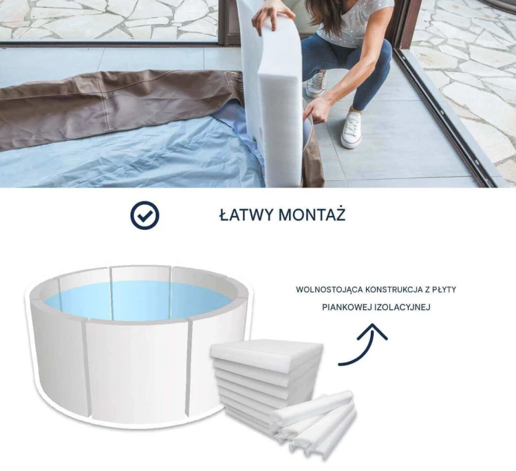 Netspa Octopus Solidne Spa Ogrodowe Masaż Meble 12