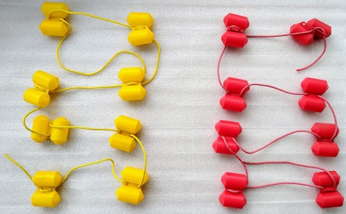 Lina Kąpieliskowa Czerwona Żółta 4M WYPRZEDAŻ 3