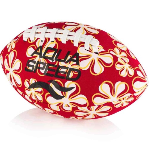 Piłka Do Wody Neoprenowa Splash Ball Czerwona Niebieska 2