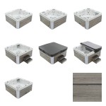 Wanna Z Hydromasażem Tebas LuxSpa Wifi 8