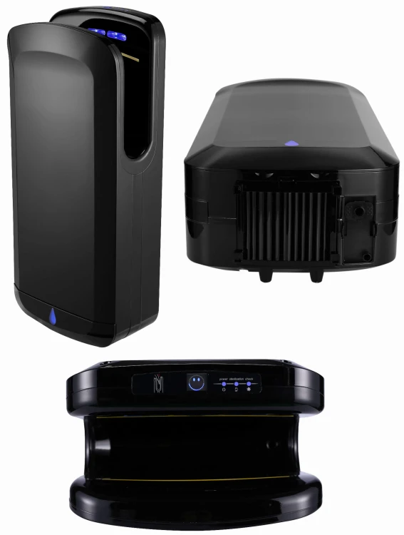 Suszarka Kieszeniowa Do Rąk Jet Biała Srebrna Czarna 2