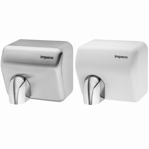 Suszarka Do Rąk Automatyczna TurboBlast Metal Biała Srebrna 4