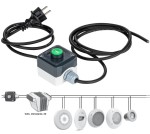 przewodowy wodoodporny przełącznik kolorów RGB Essential i Plug&Play 32458