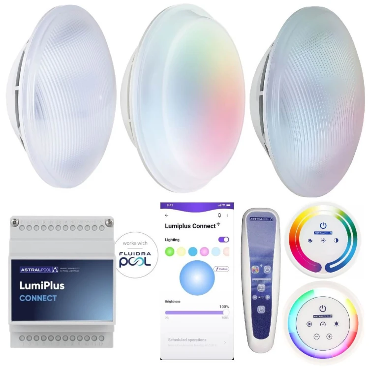 Żarówki Basenowe Astralpool Lumiplus Essential Plug&Play Sterowanie