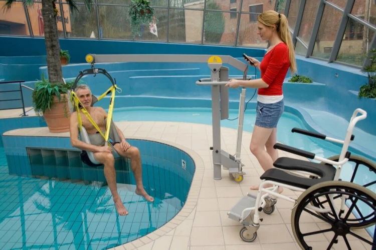 Podnośnik Basenowy Dla Niepełnosprawnych Handi-Move 3200 5