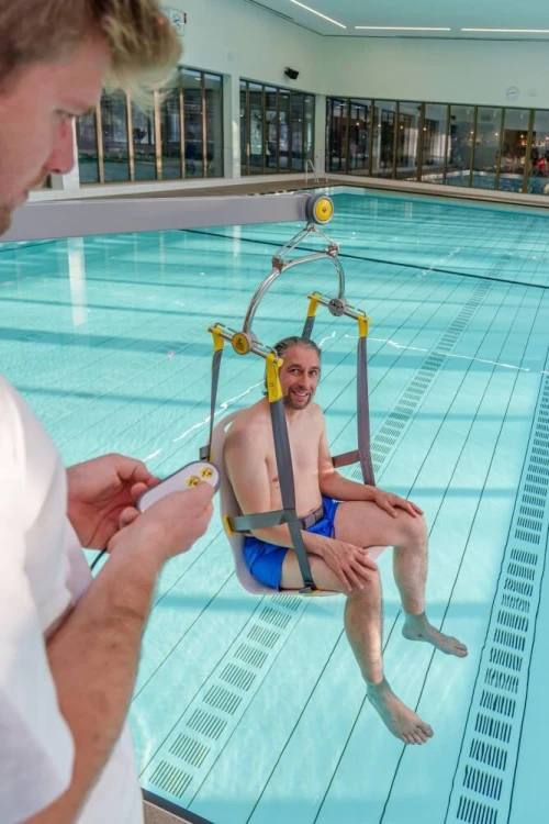 Podnośnik Basenowy Dla Niepełnosprawnych Handi-Move 3200 + Fotel Pool Lift Chair 3620 20