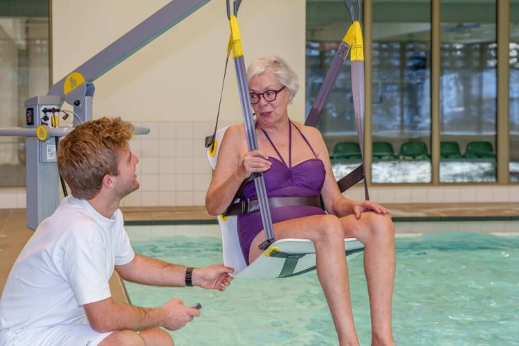 Podnośnik Basenowy Dla Niepełnosprawnych Handi-Move 3200 + Fotel Pool Lift Chair 3620 22