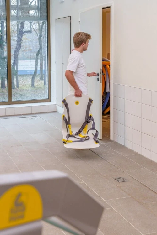 Podnośnik Basenowy Dla Niepełnosprawnych Handi-Move 3200 + Fotel Pool Lift Chair 3620 25