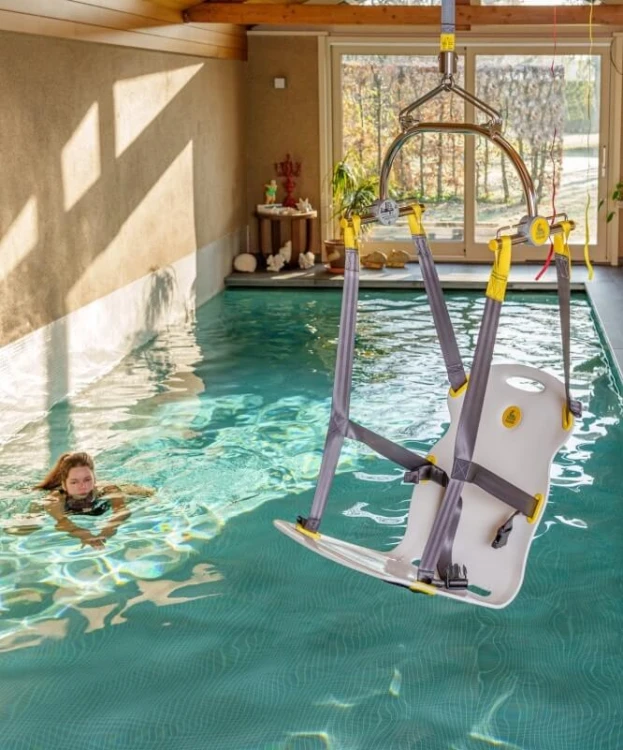 Podnośnik Basenowy Dla Niepełnosprawnych Handi-Move 3200 + Fotel Pool Lift Chair 3620 8