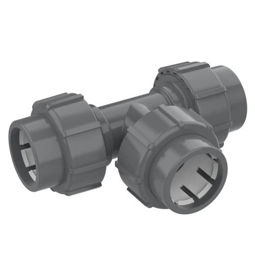 Trójnik PVC-U Zaciskowy Praher IBG FlexFit 1