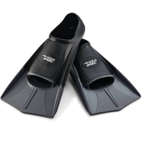 Płetwy Treningowe Krótkie Aquaspeed Czarne (1).jpg