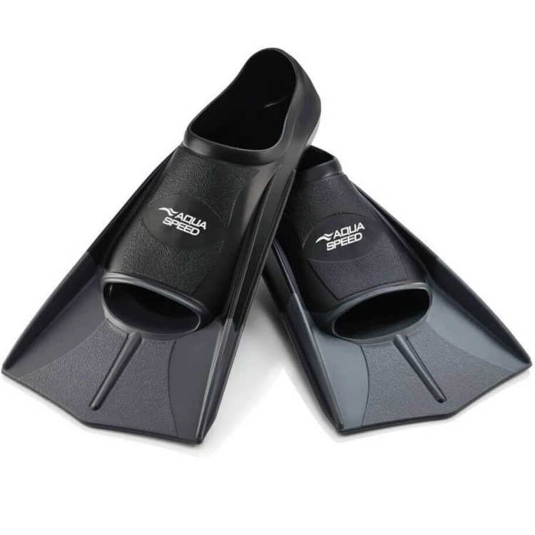 Płetwy Treningowe Krótkie Aquaspeed Czarne (1).jpg
