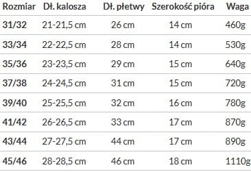 Płetwy Treningowe Krótkie Aquaspeed Wymiary.jpg