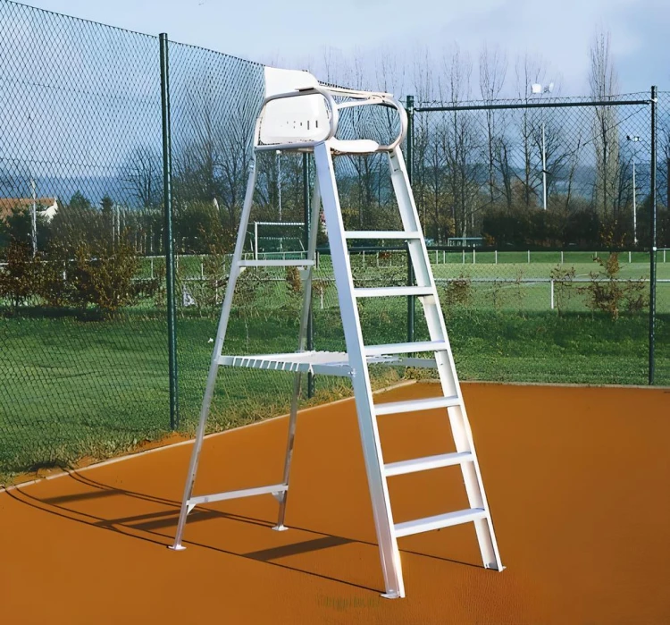 Wieża Sędziowska Składana z Aluminium Tenis Siatkówka.jpg