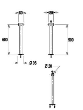 Rolka Zwijająca Do Folii Solarycznej Stalowa 2