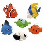 Zabawki Na Basen Zwierzątka 6 sztuk