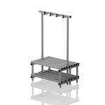 Ławka Basenowa Z Półką I Wieszakiem Jednostronne Dwustronne 2