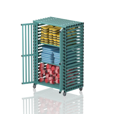 Wózek Basenowy Na Sprzęt Regał Szafa Basenowa 6