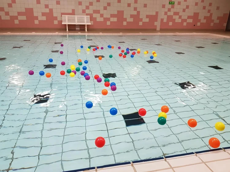 Piłeczki Kolorowe Fun Ballz 8cm Zestaw 100szt 4