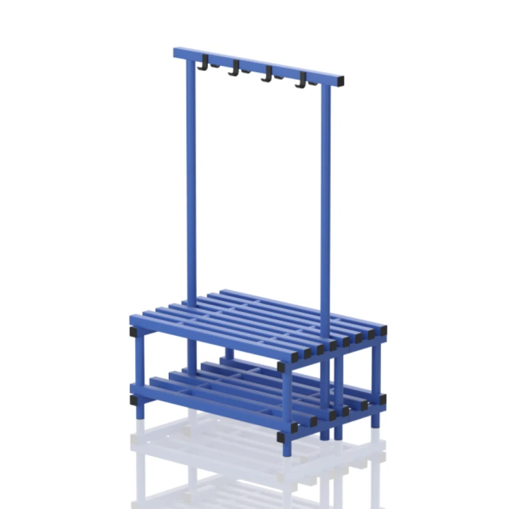 Ławka Basenowa Z Półką I Wieszakiem Jednostronne Dwustronne 6