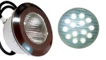 Lampa Basenowa Stalowa Ramka Led 12v 8