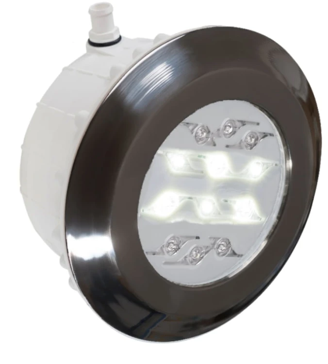 Lampa Basenowa Stalowa Ramka Led 12v 13
