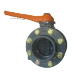 Zawór Klapowy Motylowy Przepustnica Pvcu Kompletny Zestaw 1