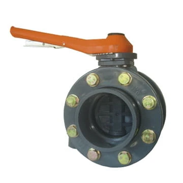 Zawór Klapowy Motylowy Przepustnica Pvcu Kompletny Zestaw 1