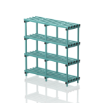 Regały Basenowe - Szafy Czteropiętrowe 20