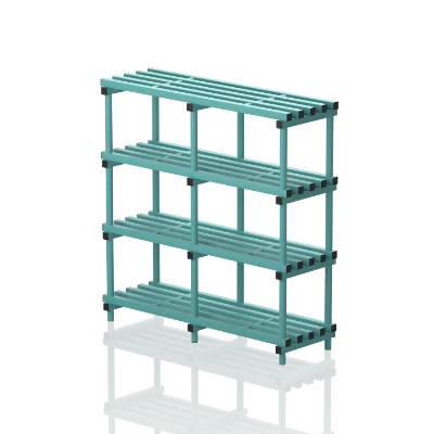 Regały Basenowe - Szafy Czteropiętrowe 20