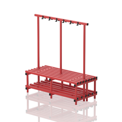 Ławka Basenowa Z Półką I Wieszakiem Jednostronne Dwustronne 9