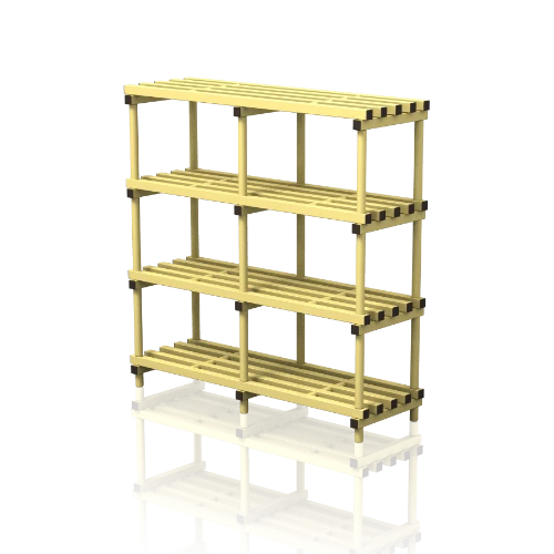 Regały Basenowe - Szafy Czteropiętrowe 35